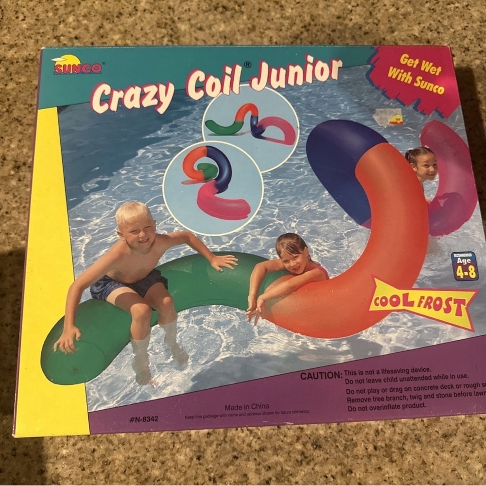Intex SUNCO Crazy Coil Junior Inflatable Pool